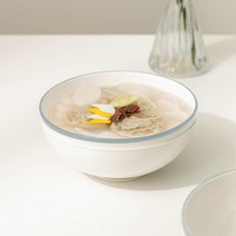 쓰임 레트로 라인 면기, 빈티지블루, 2개