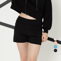 로또 여성용 나일론 스트레치 텍스처 쇼츠