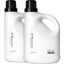 살림백서 실내건조 드럼용 세탁세제 본품, 2.7L, 2개