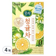 순작 청귤차 티백, 1.8g, 20개입, 4개