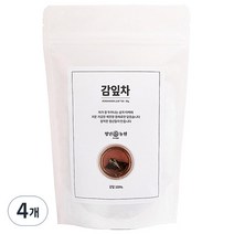 청년농원 저온가공 감잎차 삼각티백, 1g, 50개입, 4개