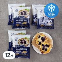 3시오븐 미니 시카고피자 블루베리, 67g, 12개