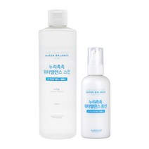 누리숲 촉촉 워터밸런스 스킨 대용량 320ml + 로션 160ml 세트, 1세트