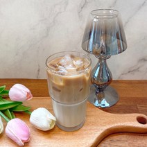 다쇼룸 강화유리 패턴컵 320ml, 2개