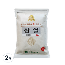 대한농산 찹쌀, 2개, 1kg