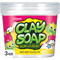 아이오감 클레이솝, 150g, 3세트