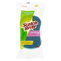 스카치브라이트 프라이팬 전용 수세미, 2개입, 1개