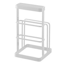 블루선 주방 도마 칼 보관 트레이, 화이트, 1개
