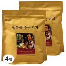 맥널티 자메이카 블루마운틴 블렌드 분쇄 원두커피, 226g, 4개