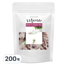 삼각티백 로즈플라워차, 0.5g, 200개, 200개, 1개입
