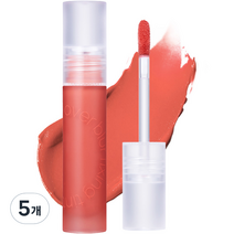 루나 오버 블러 픽싱 립틴트, 5호 코랄 브리즈, 4.5g, 5개