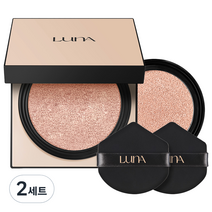 루나 롱래스팅 컨실픽싱 쿠션 본품1+리필1, 21호 쿨 아이보리, 2세트