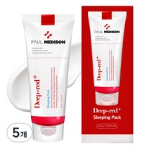 폴메디슨 딥레드 슬리핑팩, 211ml, 5개