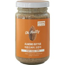 [너트비아] 오넛티 아몬드버터 크런치, 230g, 1개