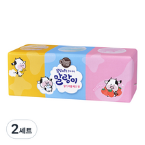 샤워메이트 말랑카우 버블 배쓰밤 3종 세트, 80g, 2세트