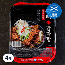 통뼈 감자탕 칼칼한맛 (냉동), 1kg, 4개