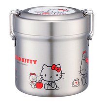 스케이터 진공스텐 런치박스 600ml STLB1AG, 헬로키티, 1개