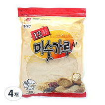 뚜레반 12곡 미숫가루, 4개, 1kg