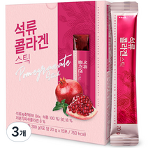 종근당건강 석류 콜라겐 젤리 스틱 300g, 3개, 15개입