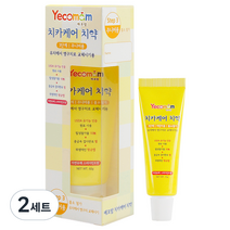 예꼬맘 치카케어 3단계 주니어용 고불소 치약 60g + 미니 치약 15g, 2세트