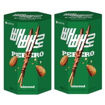 롯데제과 아몬드빼빼로, 132g, 2개