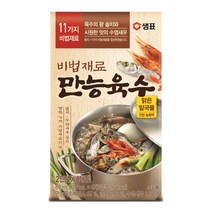 샘표 비법재료 만능육수 소스, 11.5ml, 6개입