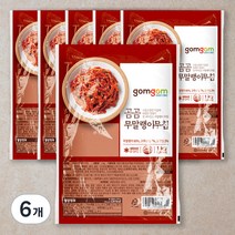 곰곰 무말랭이 무침 (냉장), 1kg, 6개
