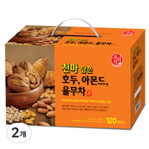 우리차 천마 담은 호두 아몬드 율무차, 18g, 120개입, 2개