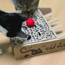 네이처펫 냥냥이 캣펀치 고양이장난감, 혼합 색상, 1세트