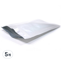 은박봉투 지퍼형 10 x 15 cm, 소(S), 100개입, 5개