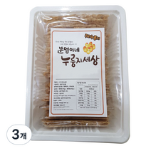 분영이네 누룽지세상 귀리누룽지, 250g, 3개