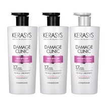 케라시스 데미지 클리닉 단백질 샴푸 750ml 2P + 컨디셔너 750ml 1P, 1세트