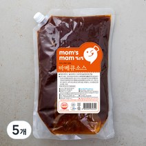 맘스맘 바베큐소스, 2kg, 5개