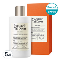 더마비 내러티브 바디로션 만다린틸던, 5개, 300ml