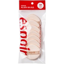 에스쁘아 소프트 터치 에어 퍼프 7p, 1개, 혼합색상