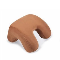 라이프 디비전 필로우 책상 낮잠베개, 브라운