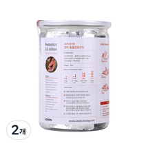 닥터독 35억 유산균 동결건조간식 60g, 연어, 2개