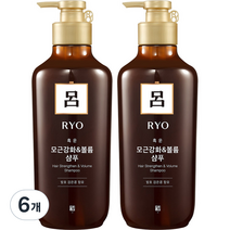 려 흑운 모근영양 샴푸, 550ml, 6개