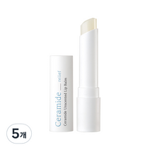 일리윤 세라마이드 무향 립밤 3.2g, 무색, 5개