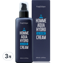 퓨어덤 옴므 아쿠아 하이드로 올인원 크림, 200ml, 3개