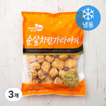 마니커에프앤지 순살치킨가라아게 (냉동), 1kg, 3개
