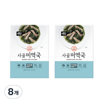 이델리 간편집밥 사골 미역국 5p, 50g, 8개