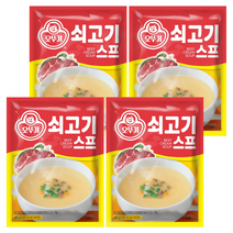 오뚜기 쇠고기 스프, 80g, 4개 상품 사진