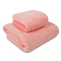 딩동펫 반려동물 부드러운 펫타올 세트, 핑크