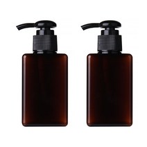 지앤와이 로션 펌프 공병 100ml, 브라운, 2개