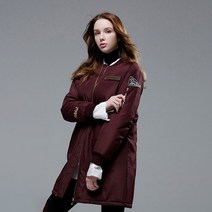 EXR 여성용 스웻 항공점퍼 버건디 (EX17FAFJW03JK01)