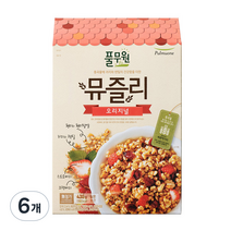 풀무원 오리지널 뮤즐리 시리얼, 430g, 6개