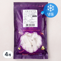 알찬해 오징어 손질 몸통채 (냉동), 4개, 400g