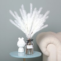 조화 인테리어 팜파스, 화이트