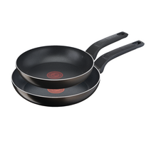 테팔 티타늄 액티쿡 프라이팬 2종세트, 블랙커피, 프라이팬 24cm + 20cm